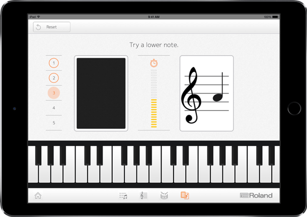 tablet piano app